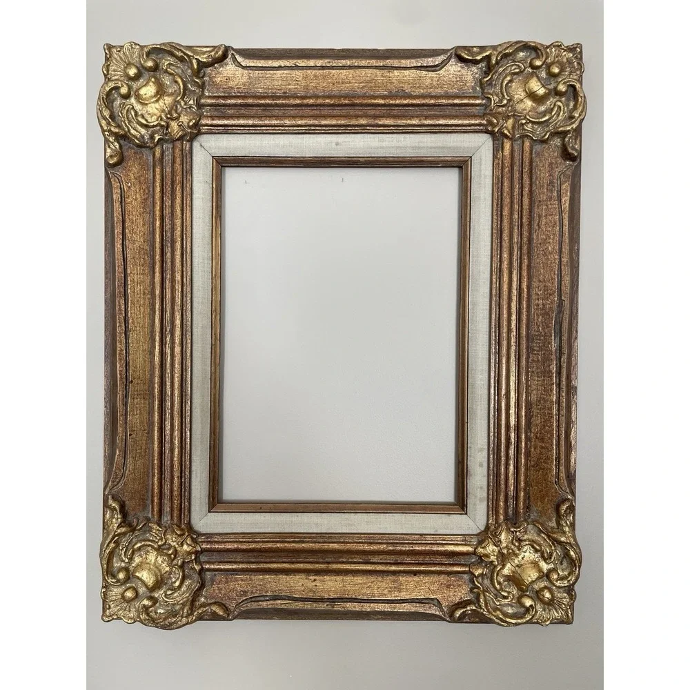 Wood And Fabric Frame Fits 10 X 14‎ Mexico